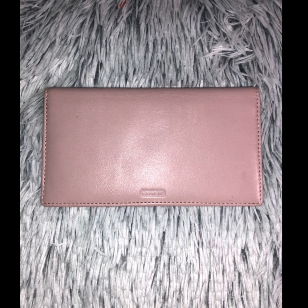 Coach Checkbook Cover